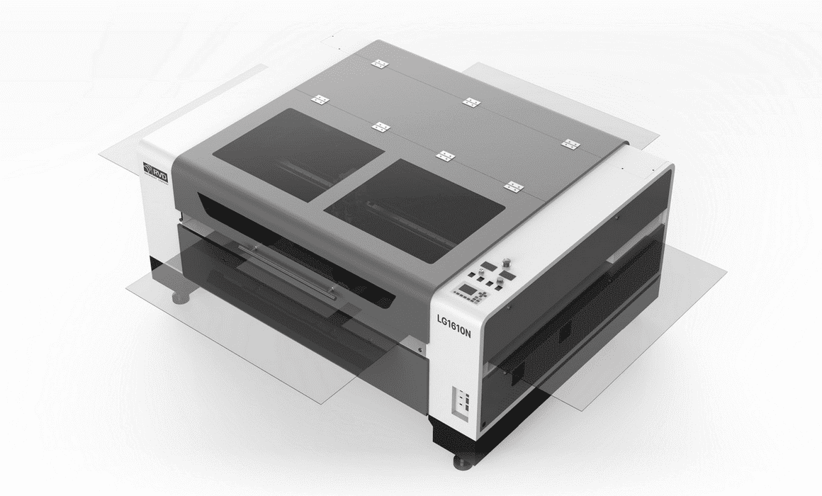 CO2 laser LG1610N top