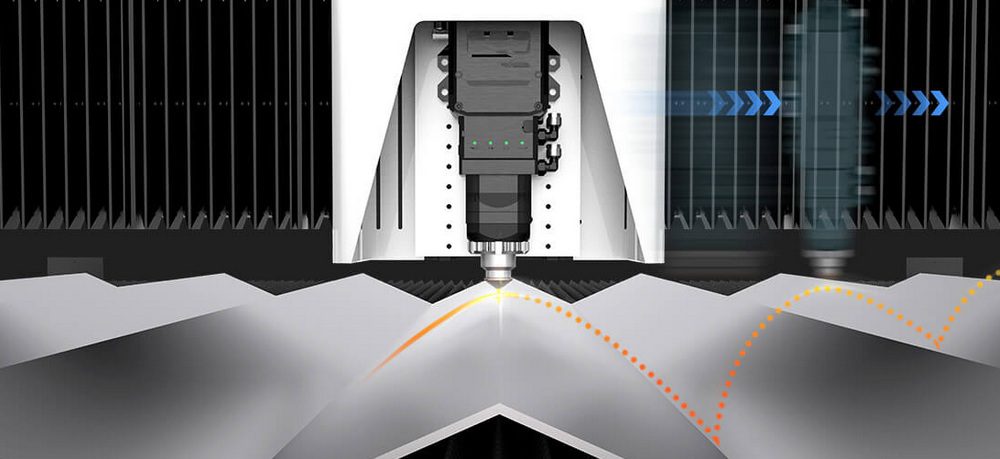 Fiber laser GA series collision sensing