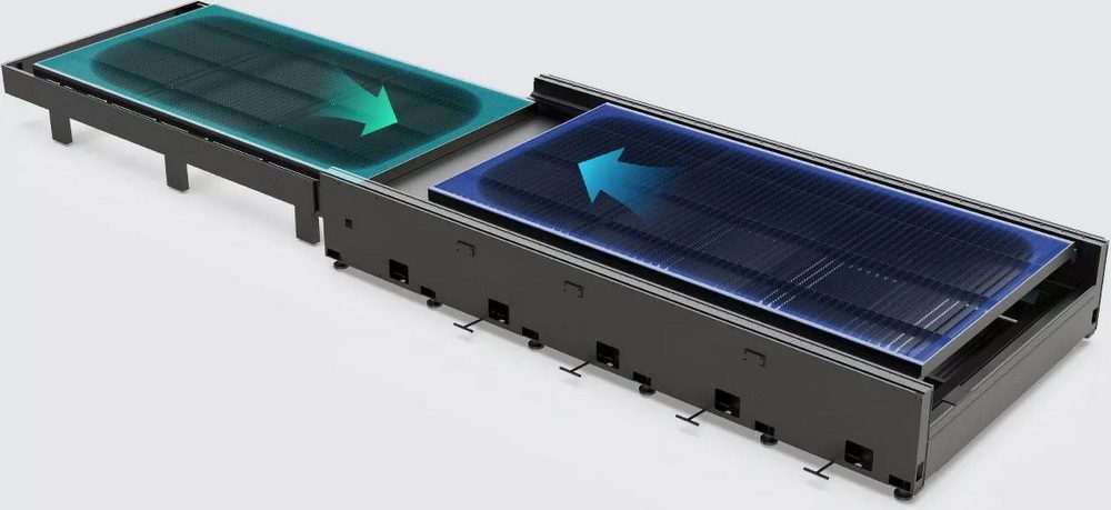 Fiber laser GA series exchange table