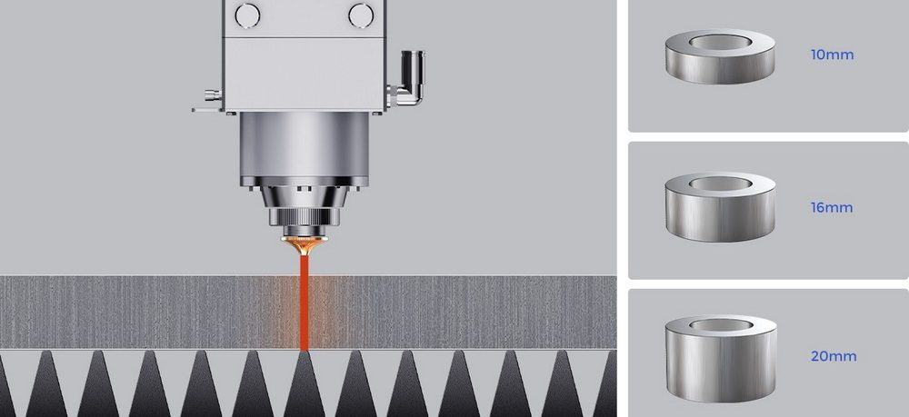 Fiber laser GA new series - smart laser size