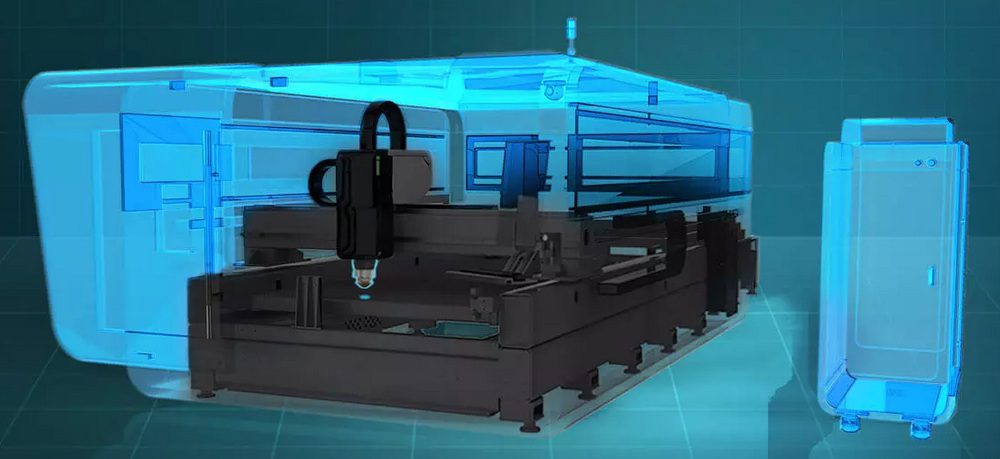 Fiber laser GA series - whole covered