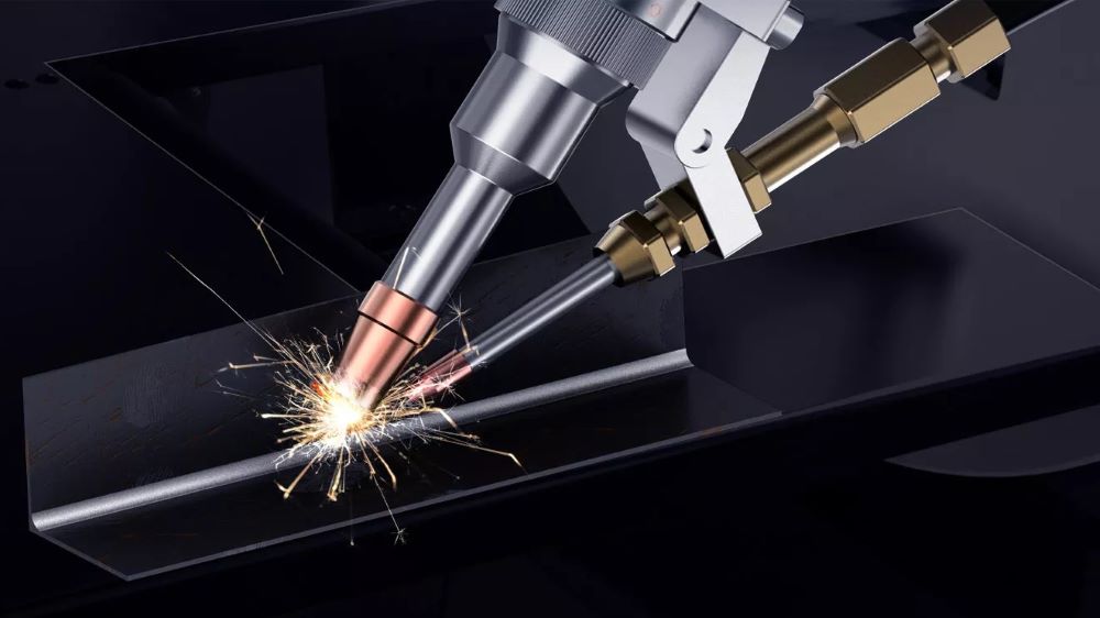 Fiber laser welder welding process